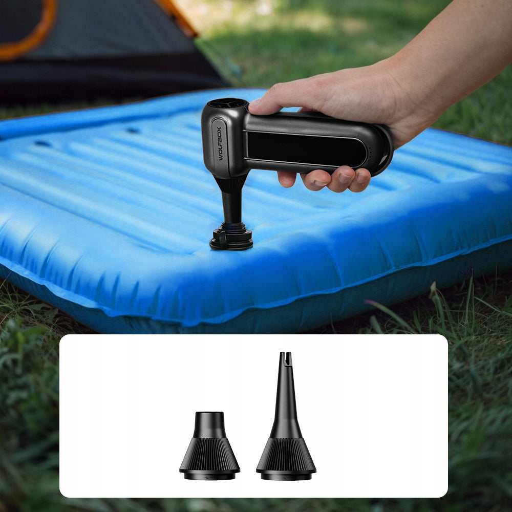 WOLFBOX MF100 Black DF100 Electric Air Duster 150000RPM Cordless Output 1.1 m3/min