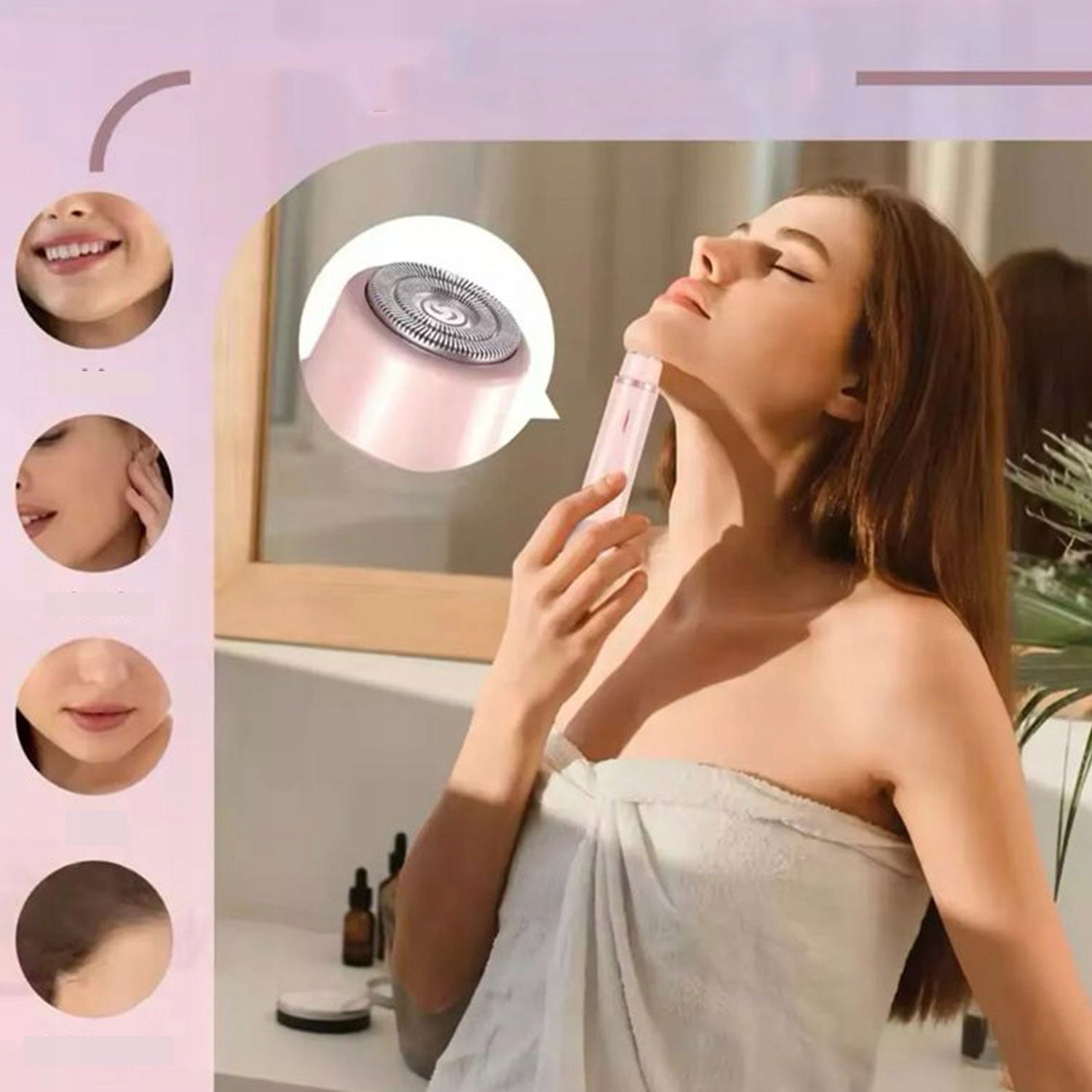 WOMEN'S BIKINI SHAVER BODY LEGS WATERPROOF RAZOR HAIR REMOVAL WOMEN REMOVES Medical device no