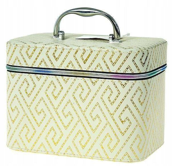 WOMEN'S COSMETIC BAG Case with MIRROR For Cosmetics SUITCASE L