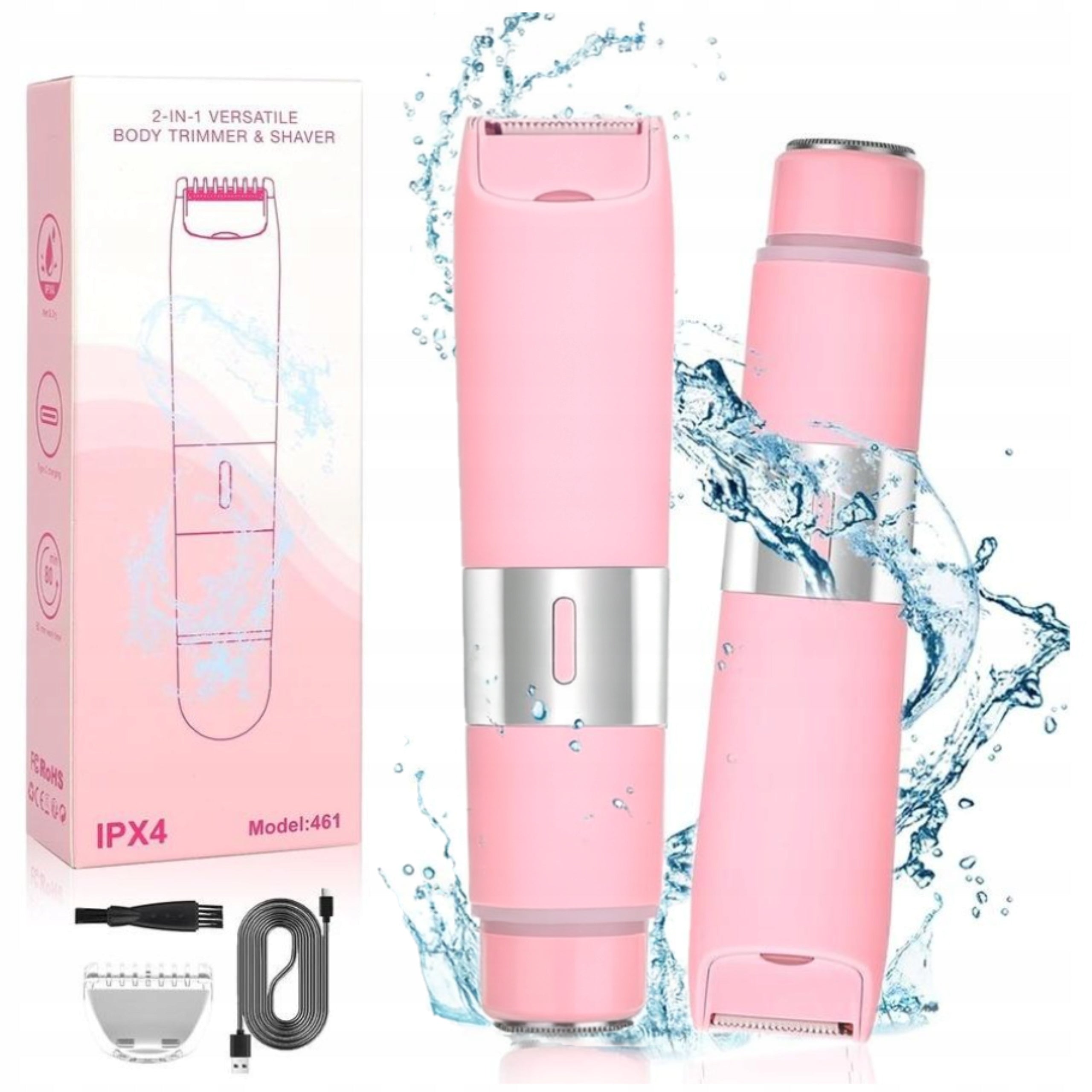 WOMEN'S DOUBLE SIDED SHAVER FOR WOMEN ELECTRIC BODY SHAVER