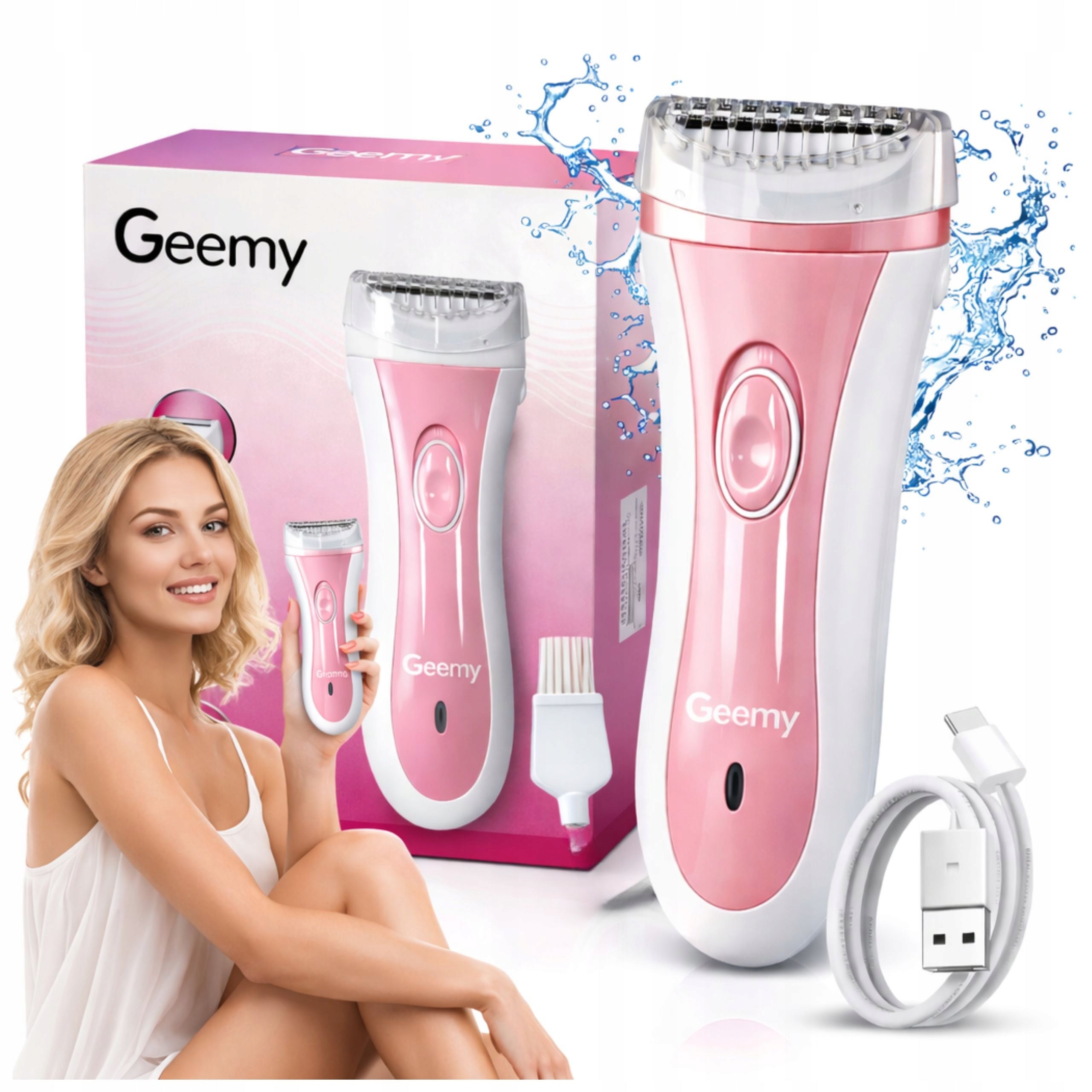 WOMEN'S SHAVER Bikini Leg Body Waterproof MACHINE HAIR REMOVAL WOMEN REMOVES