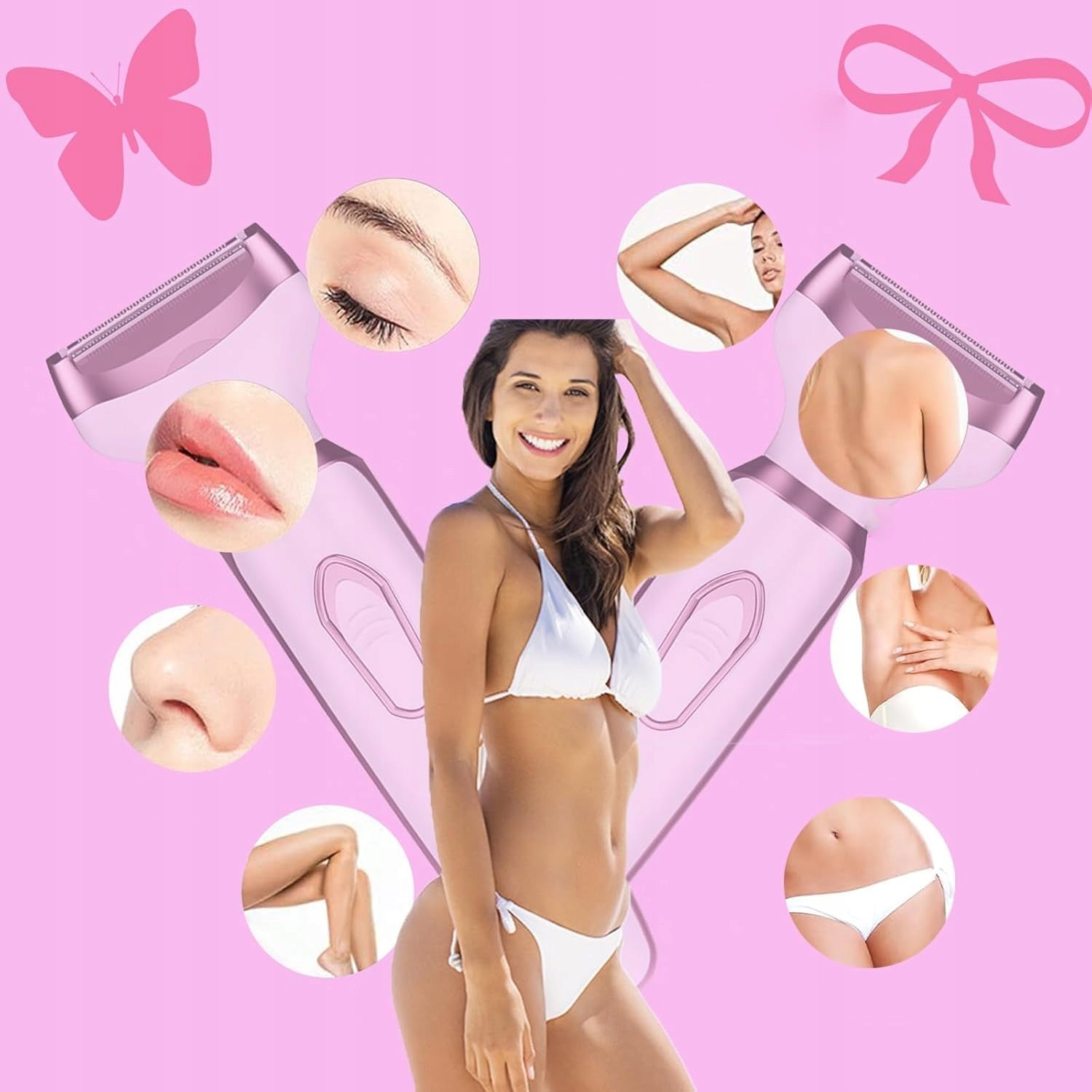WOMEN'S SHAVER Bikini Leg Waterproof MACHINE HAIR REMOVAL WOMEN REMOVES Medical device type accessories for a medical device or a product without an intended medical purpose