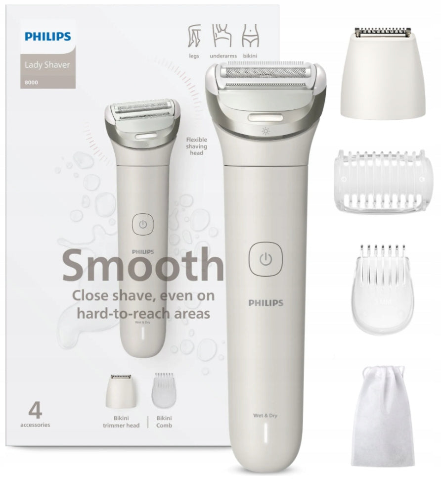 WOMEN'S SHAVER PHILIPS BODY EPILATOR MACHINE WATERPROOF BIKINI LEGS