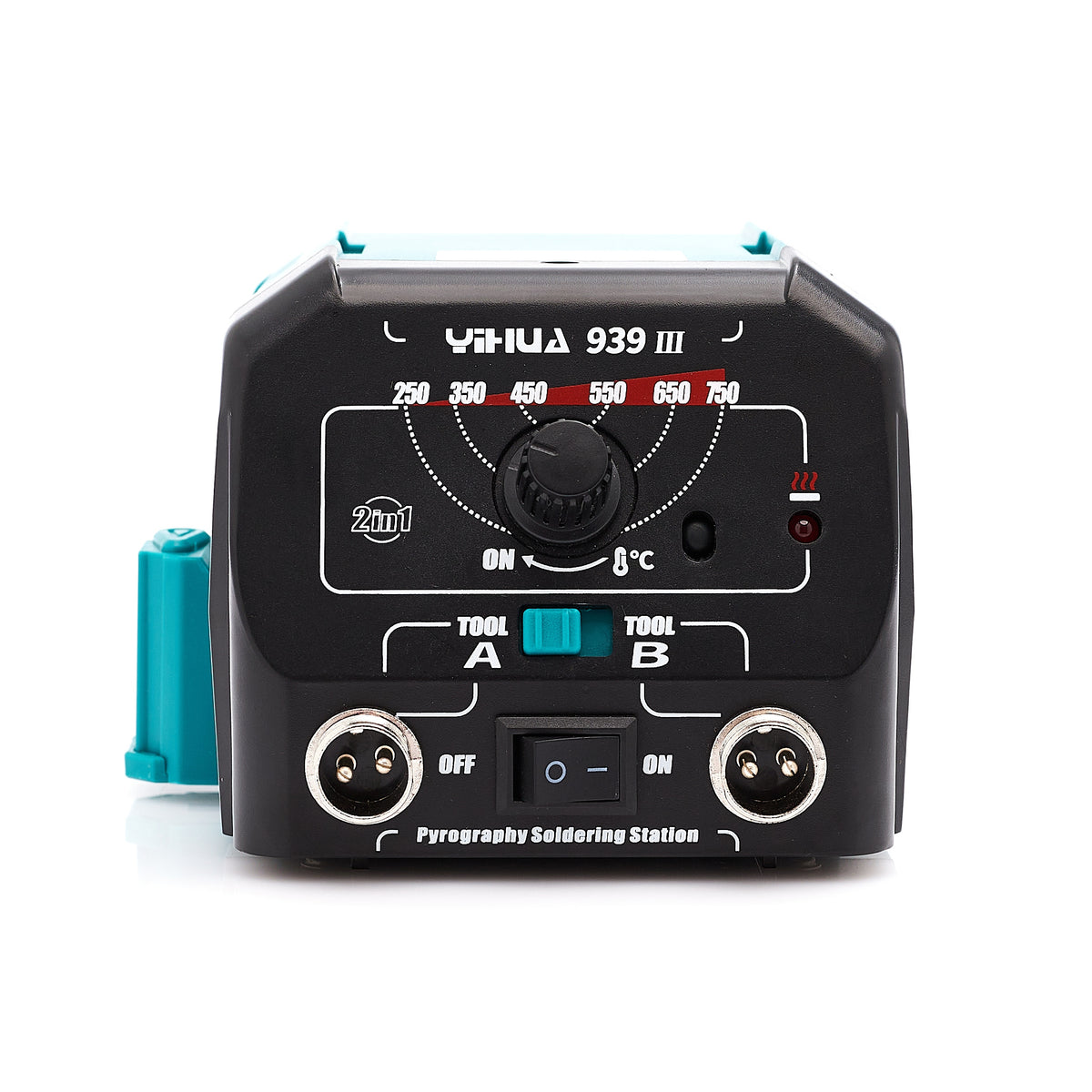 WOOD BURNER YIHUA 939-III 30W 2 FLASKS 20 TIPS 250-750°C Manufacturer code 939-III AC4C-76884