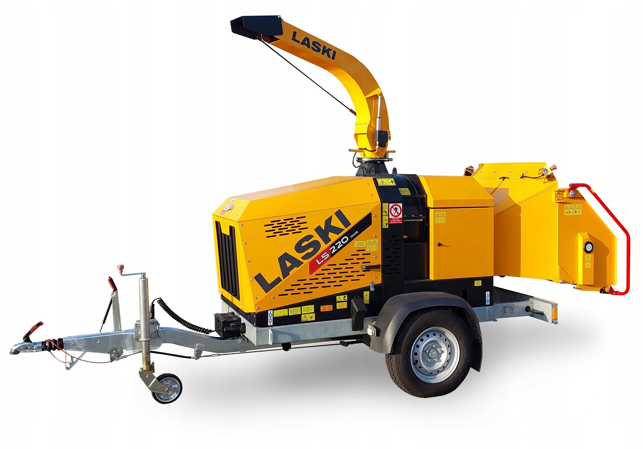 WOOD CHIPPER BRANCH SHREDDER LS 220 DWB INTERNAL COMBUSTION ENGINE POWERFUL GRINDER