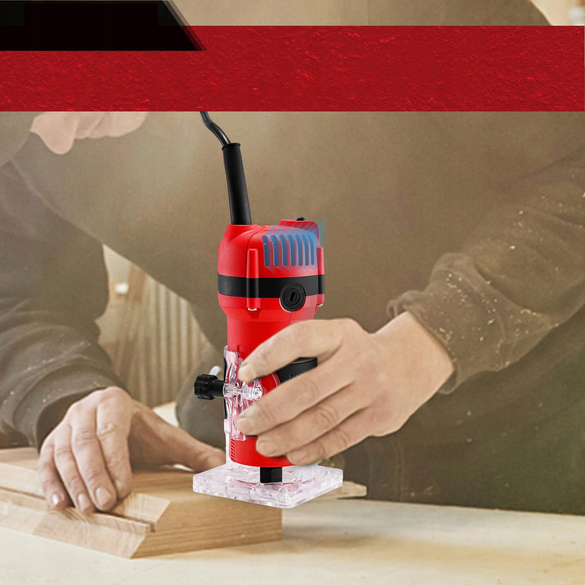 WOOD SPINDLE MILLING MACHINE WITH CUTTER SET Packaging status original