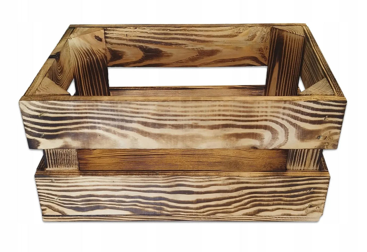 WOODEN BOX TANNED CAGE DECORATIVE POT 32 x 20 x 16 cm EAN (GTIN) 5903867599579