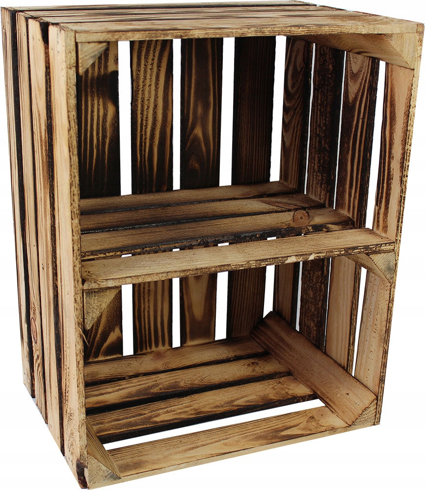 WOODEN BOX Tanned BOXES SHELF CABINET