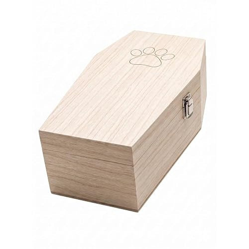 WOODEN COFFIN FOR SMALL ANIMALS SIZE M NATURAL WITH LOCK Manufacturer code SWC5908151849873