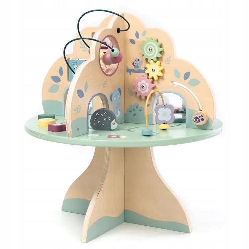 WOODEN EDUCATIONAL TABLE FOR CHILDREN 12M+ SORTER SHAPES wooden Kid's age 0+
