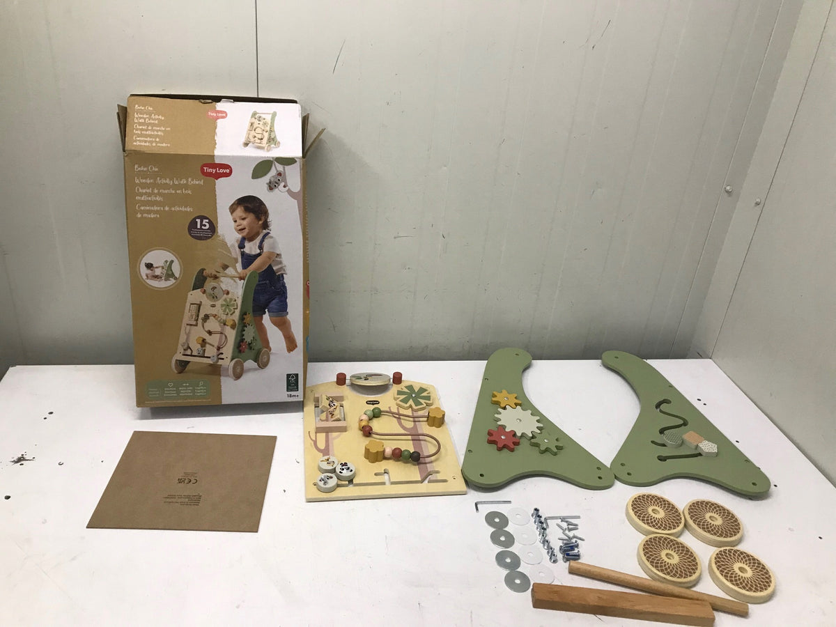 WOODEN EDUCATIONAL WALKER PUSHER 2IN1 TINY LOVE BOHO CHIC Brand Tiny Love