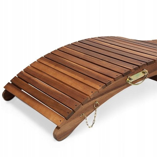 WOODEN GARDEN DECKCHAIR ERGO MADE OF ACACIA WOOD Seat material wood