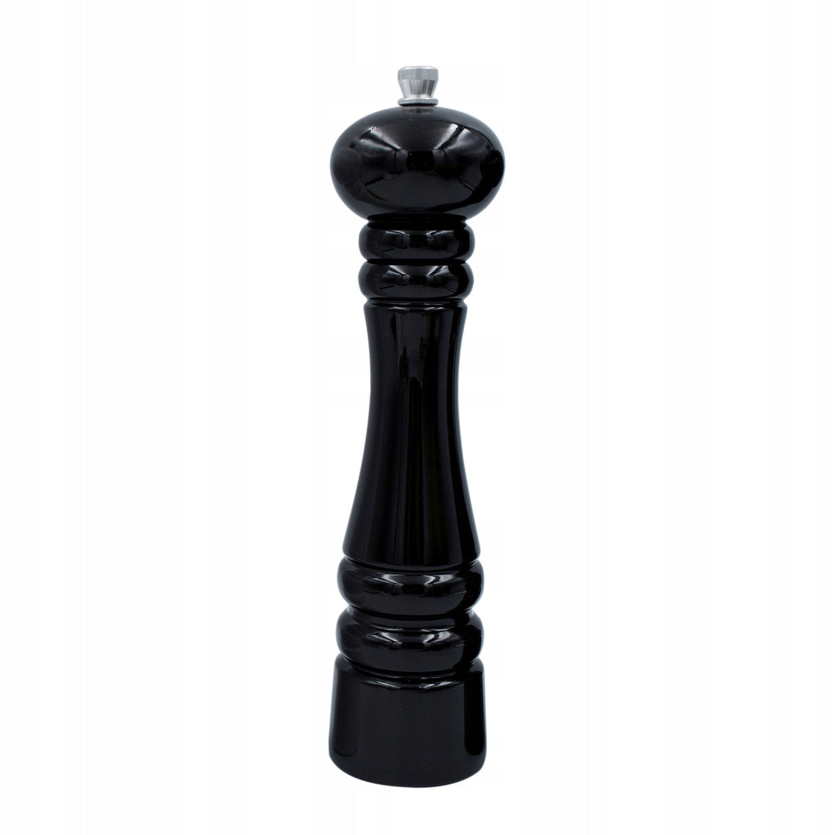 WOODEN HAND MILL 24CM FOR PEPPER SALT Batteries included no