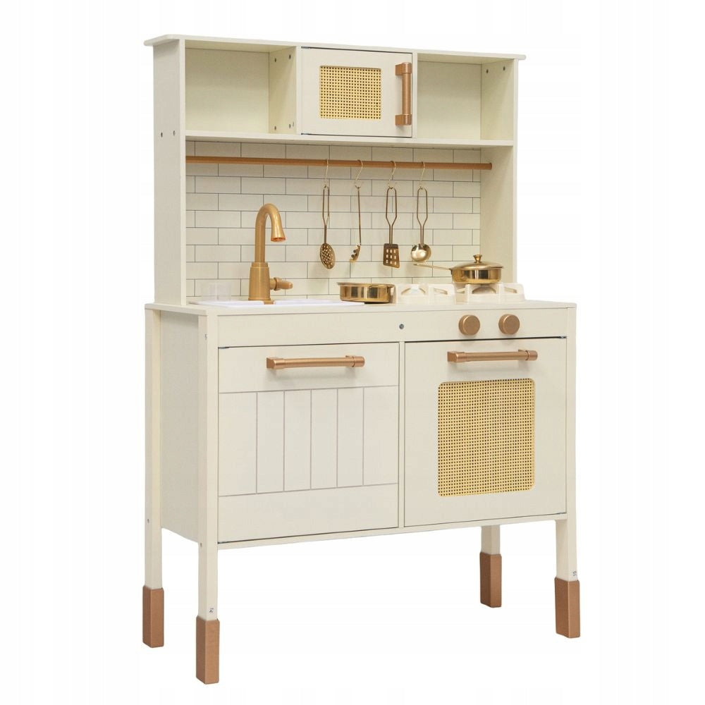 WOODEN KITCHEN FOR CHILDREN XXL SET ACCESSORIES FOR PLAY GIFT Packaging status original