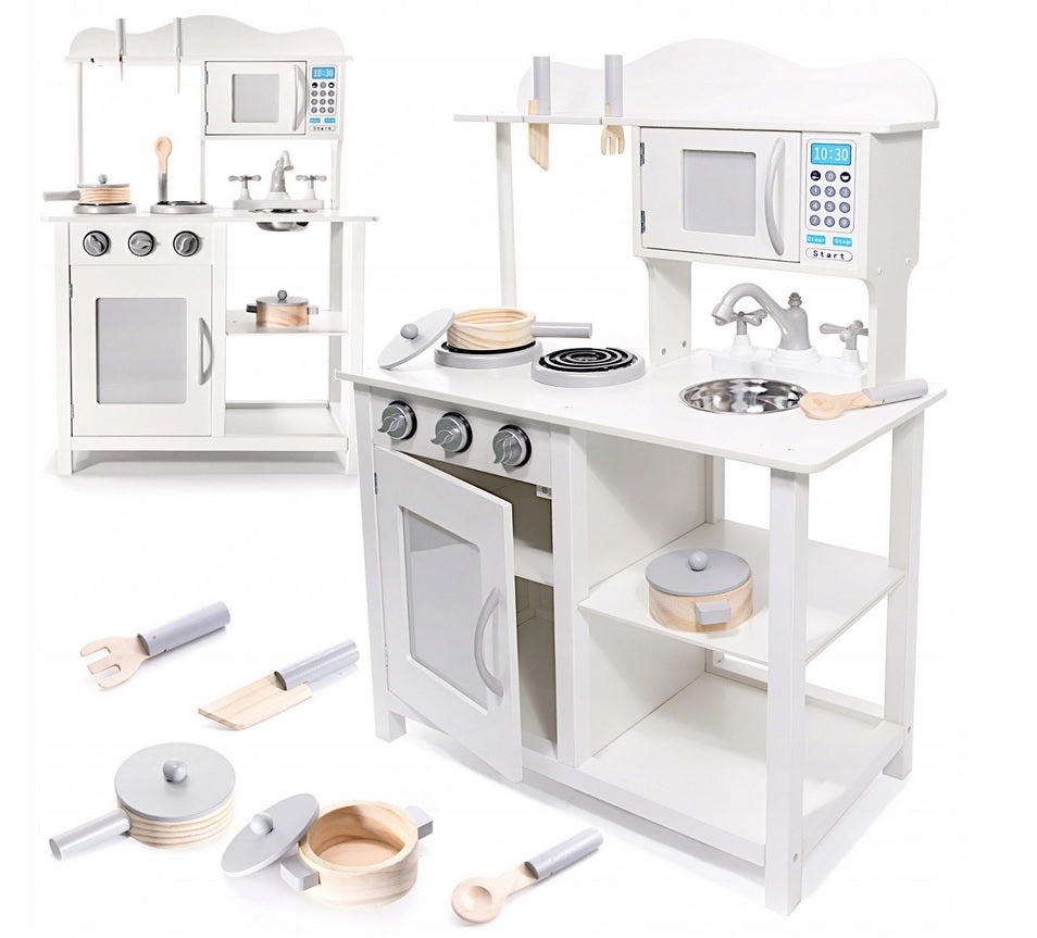 WOODEN KITCHEN MDF WITH ACCESSORIES 85CM
