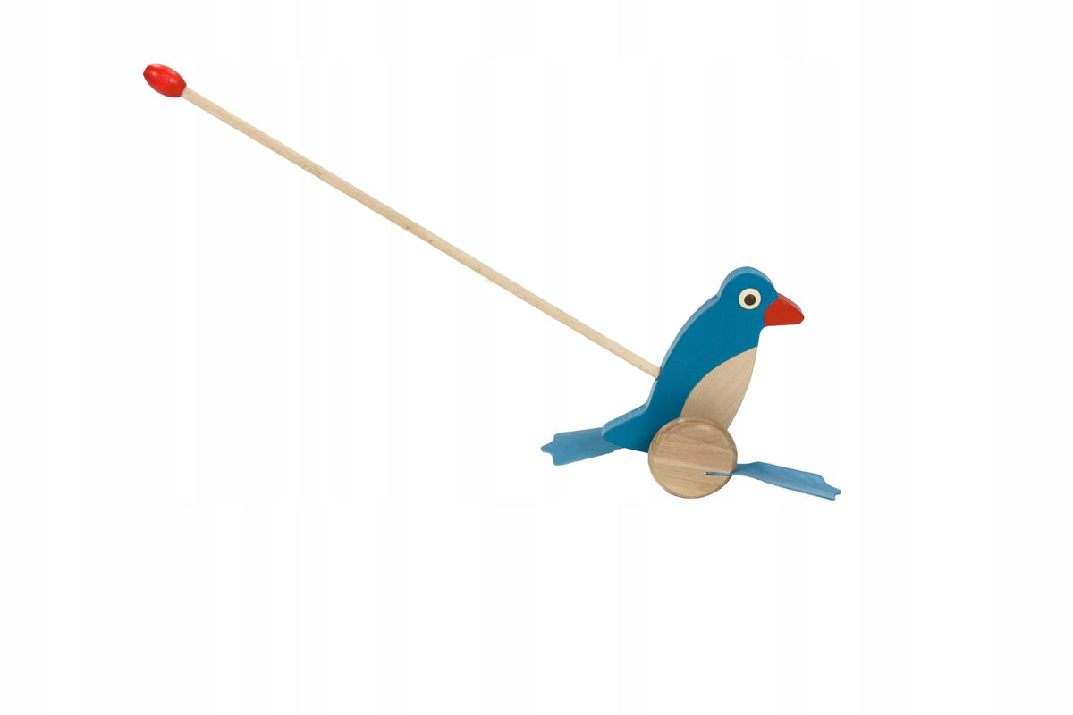 WOODEN PENGUIN pusher Poland Packaging status original