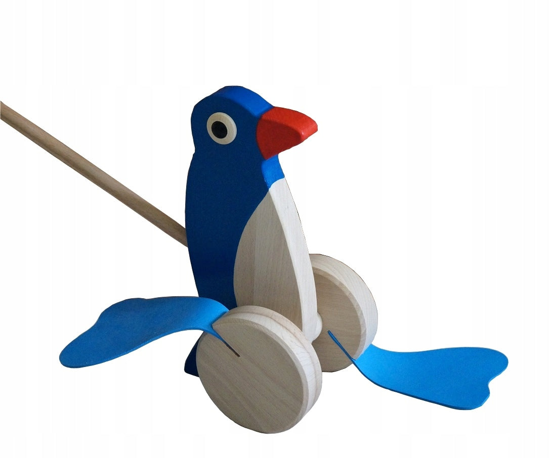 WOODEN PENGUIN pusher Poland