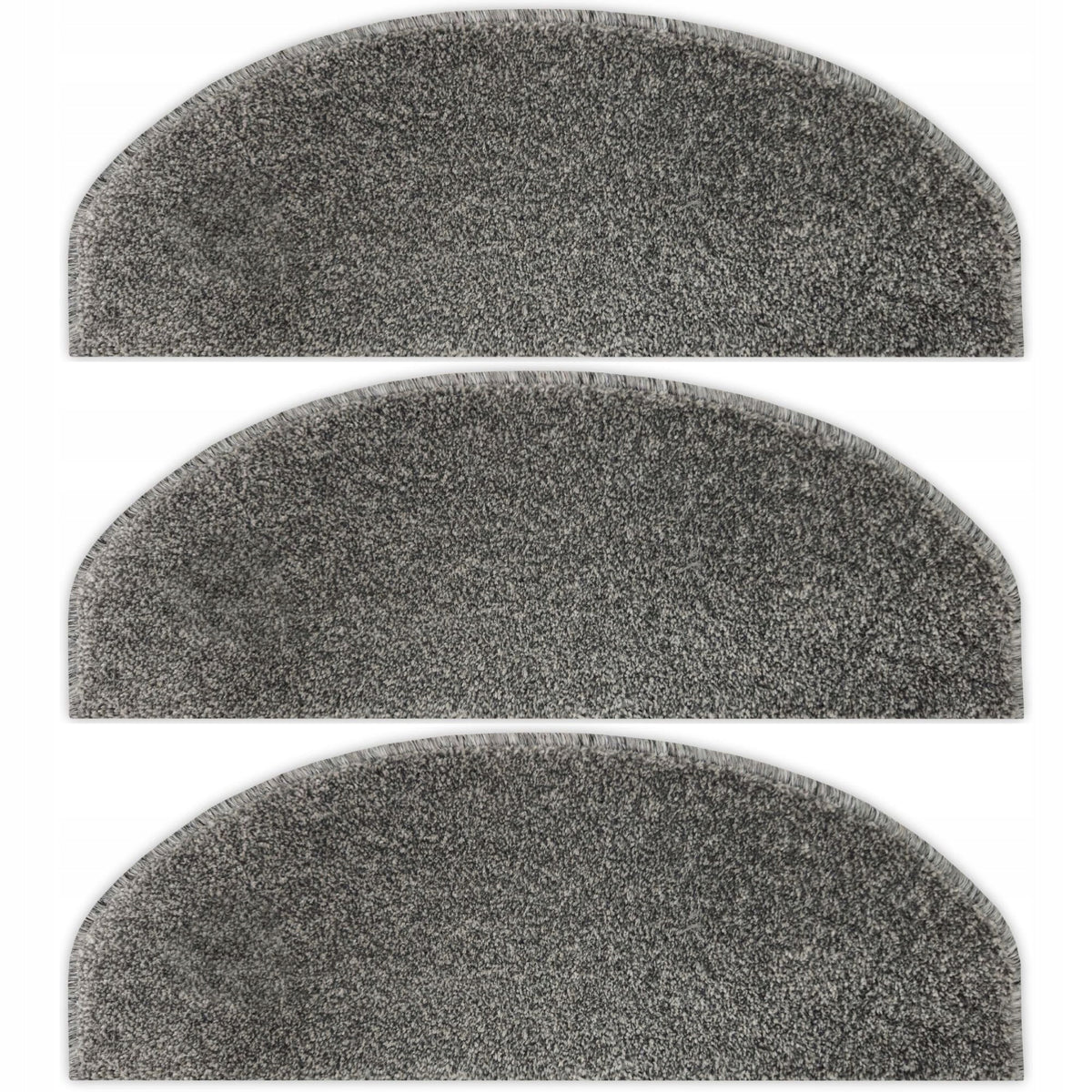WOODEN STAIR COVERS GREY THICK RUGS SOFT FEET 64x24 BOHO