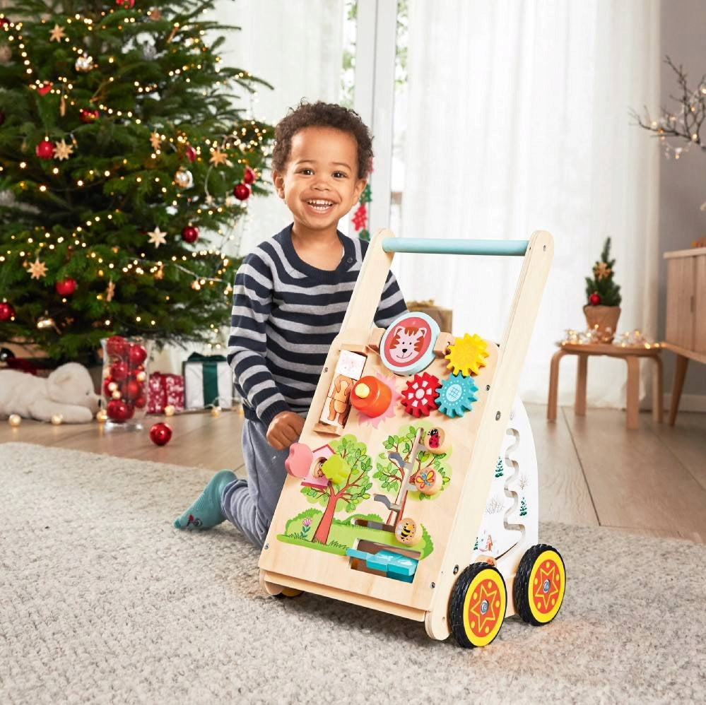 WOODEN WALKER INTERACTIVE PUSHER Educational Ride-On 6in1 EAN (GTIN) 5907009952918