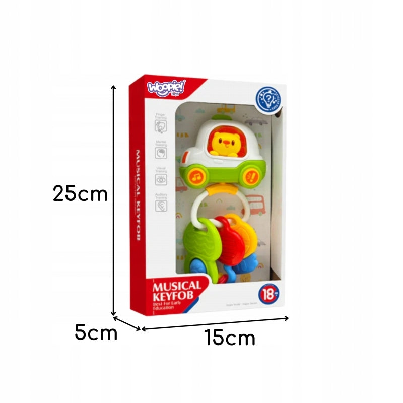 WOOPIE 56324 Rattle/bite Music Sensory Keys Brand Woopie