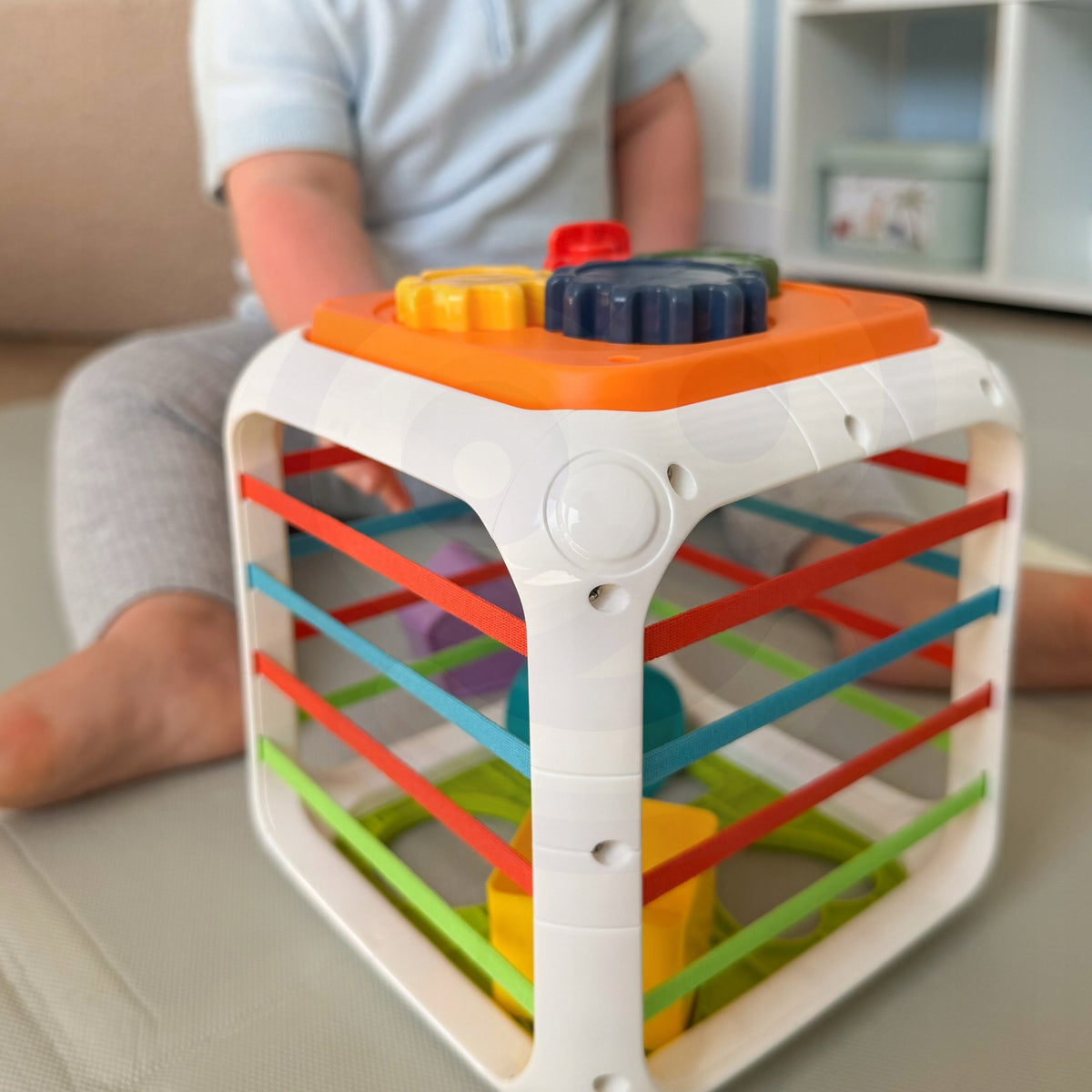 WOOPIE BABY Educational Cube Sorter 4in1 Shapes 18m+ Kid's age 12+ months