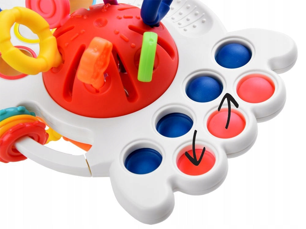 WOOPIE BABY Sensory Toy Montessori Teether Multifunctional 0+ Manufacturer code 49140