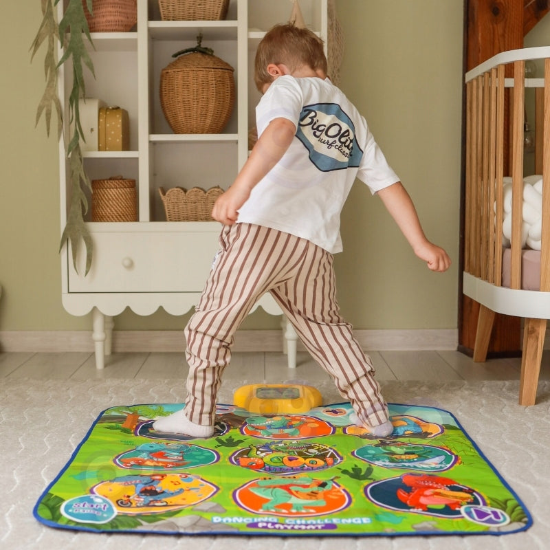 WOOPIE Dinosaur Music Mat Arcade Dance Game Kid's age 3+ years