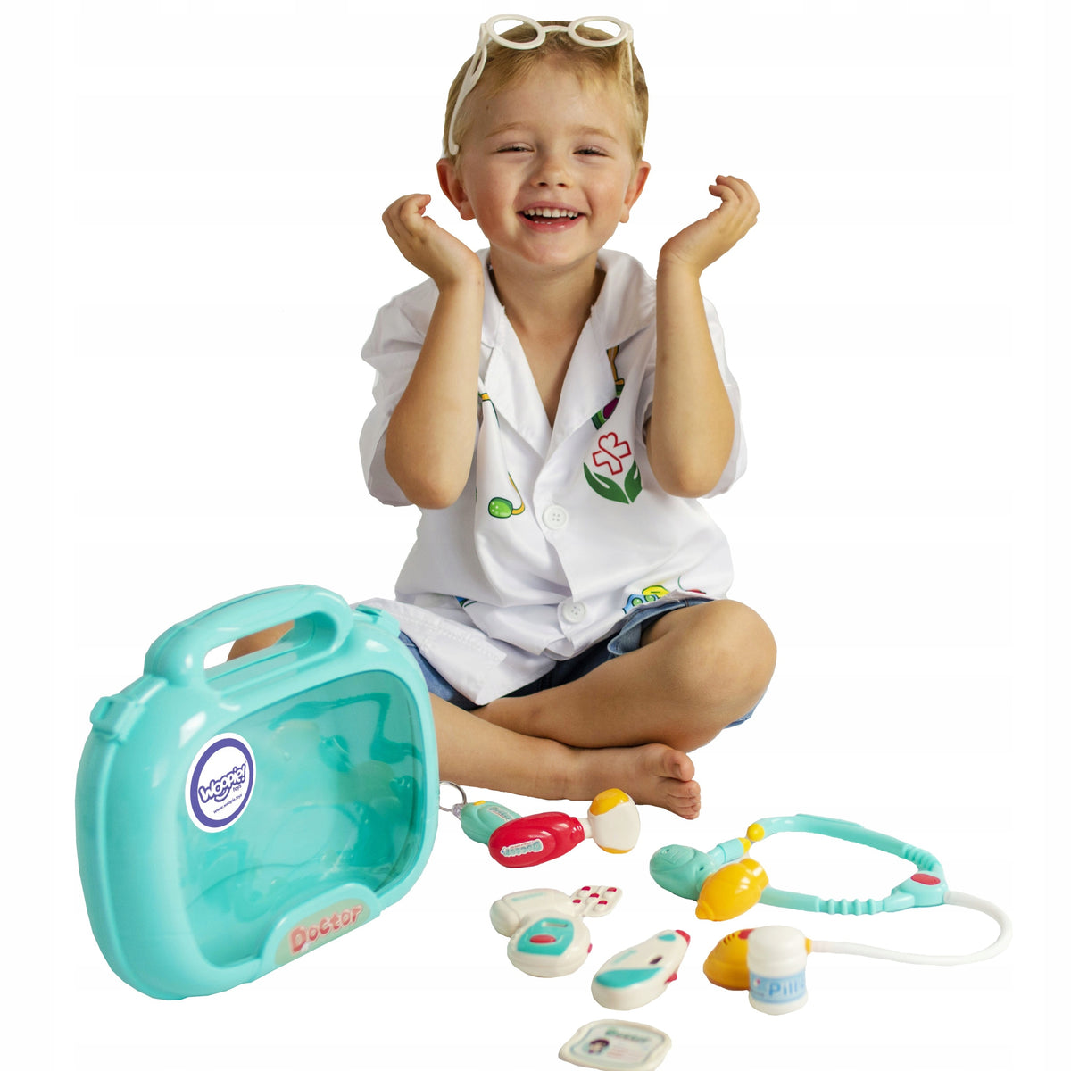 WOOPIE Doctor's Little Doctor's Kit in Suitcase Light Sound + Ac.
