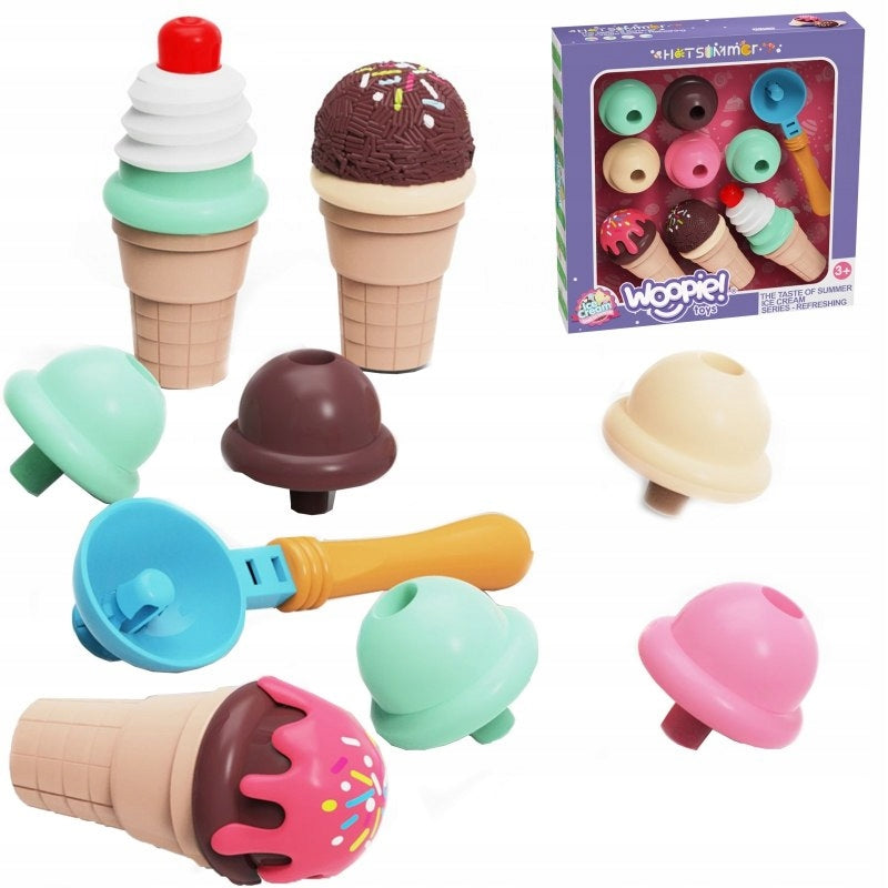 WOOPIE Ice Cream Making Kit Puzzle Ice Cream Shop 15 el.