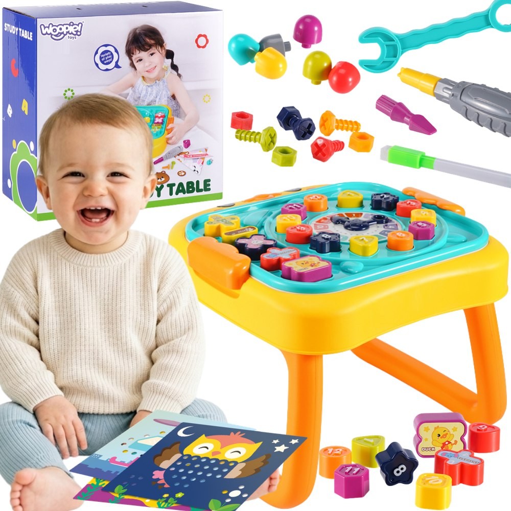 WOOPIE Interactive Educational Table Workshop and 3in1 Board