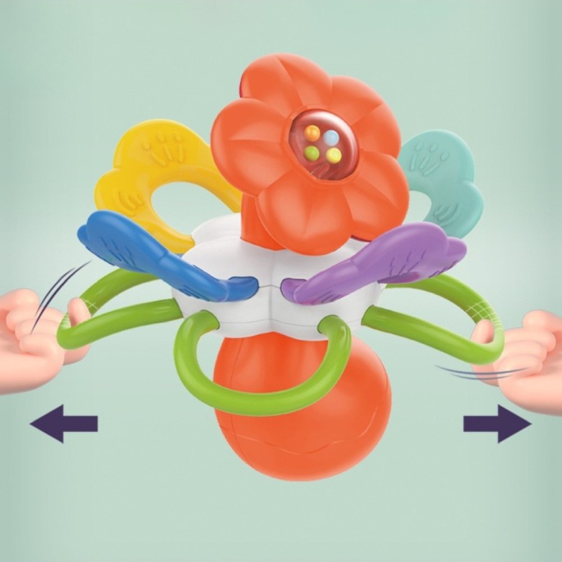 WOOPIE Rattle sensory teether FLOWER Manufacturer code 59394