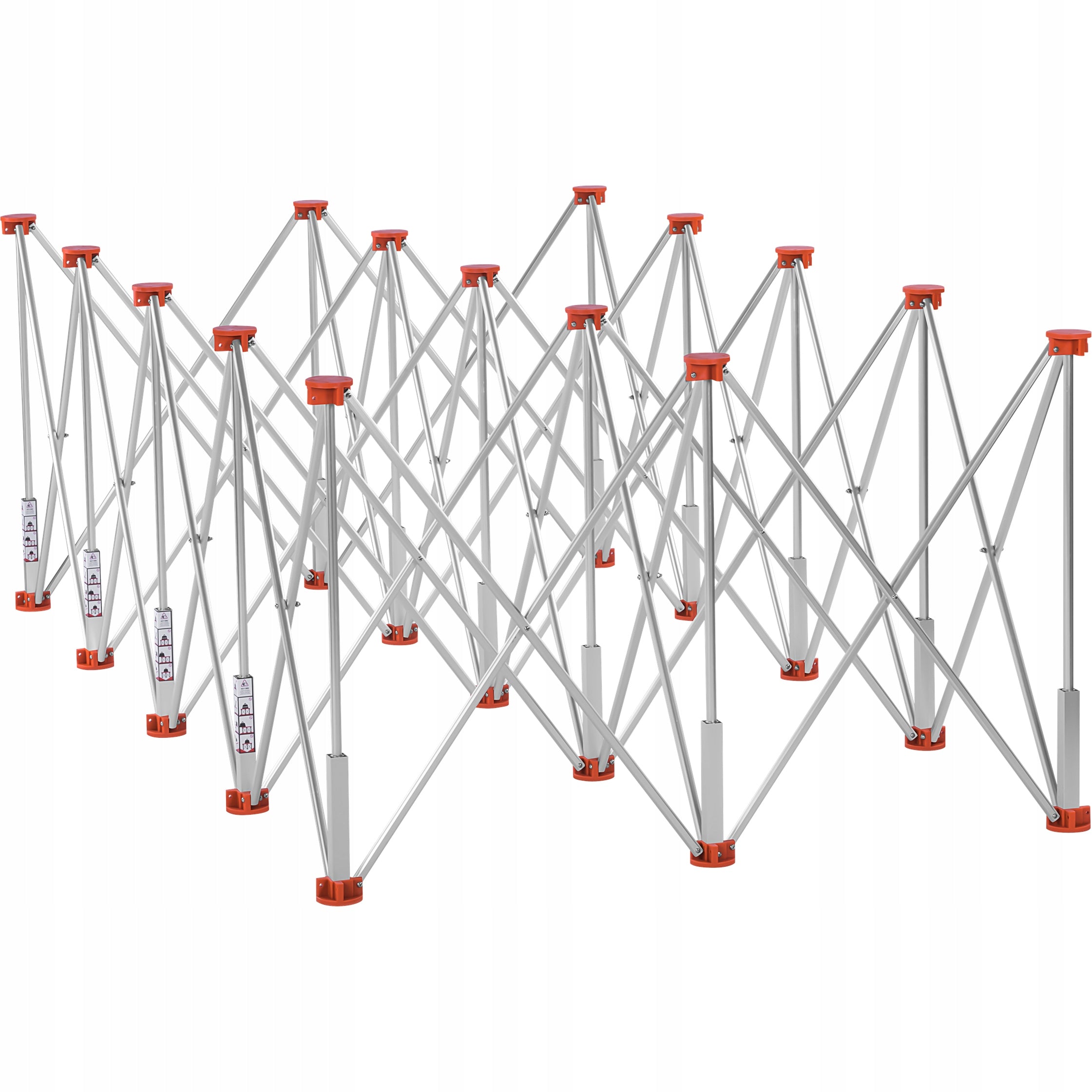 WORK TABLE FOLDING 6 LEGS GLAZING LARGE FORMATS 221x115 1500kg SPIDER *