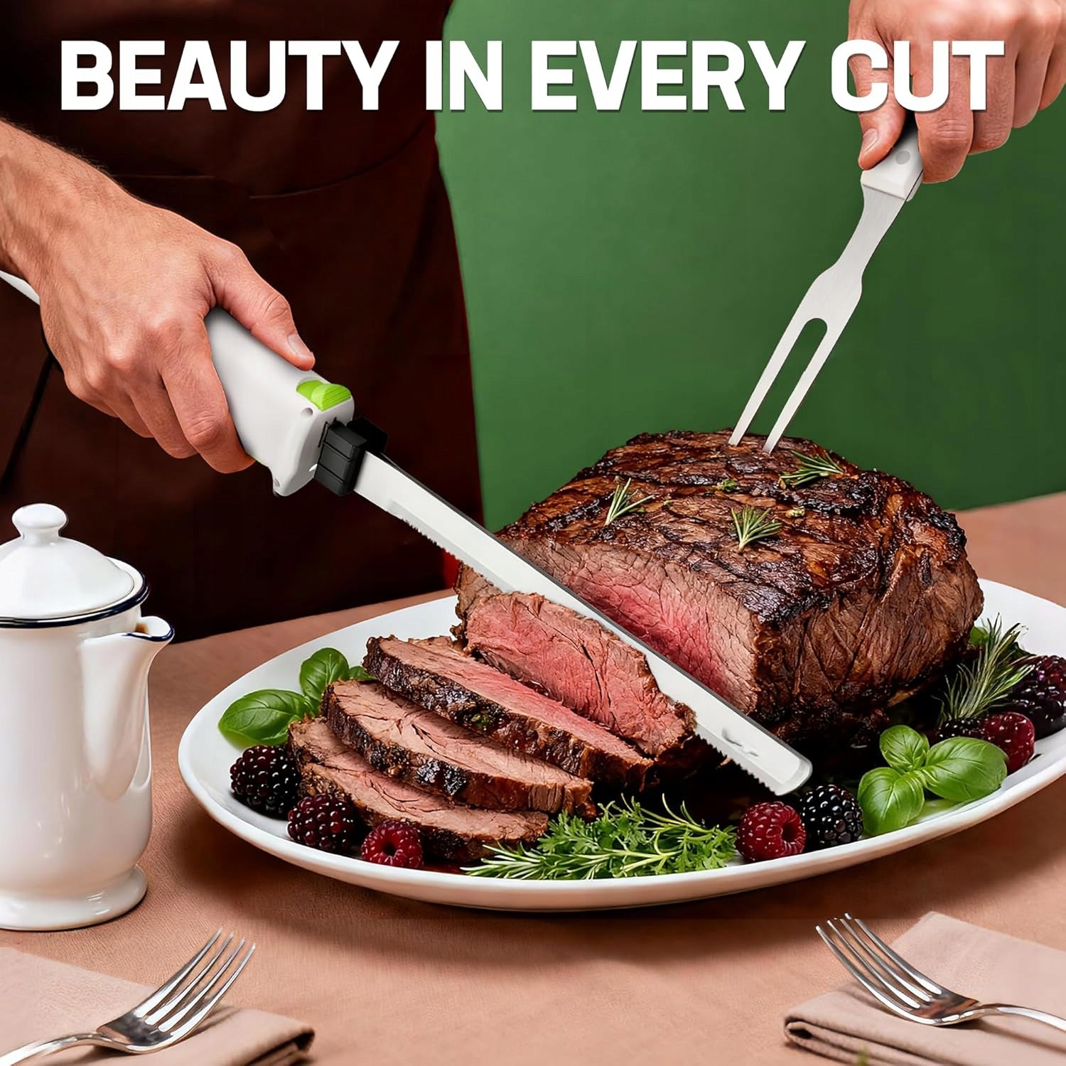 WORKPRO Electric Knife 8V Wireless 2 Blades Manufacturer code 5906663192227