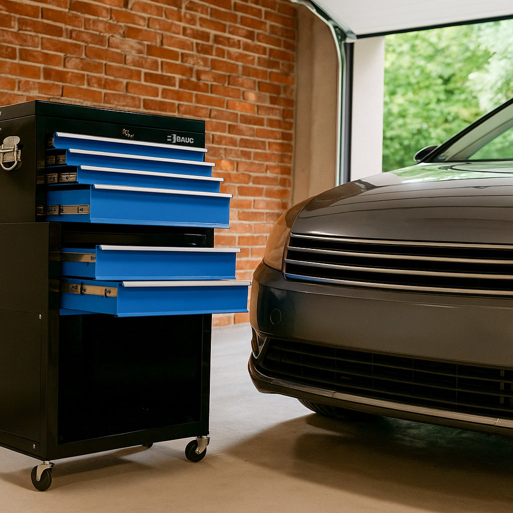 WORKSHOP CABINET SERVICE TOOL TROLLEY FOR TOOLS WITH EXTENSION Packaging status original