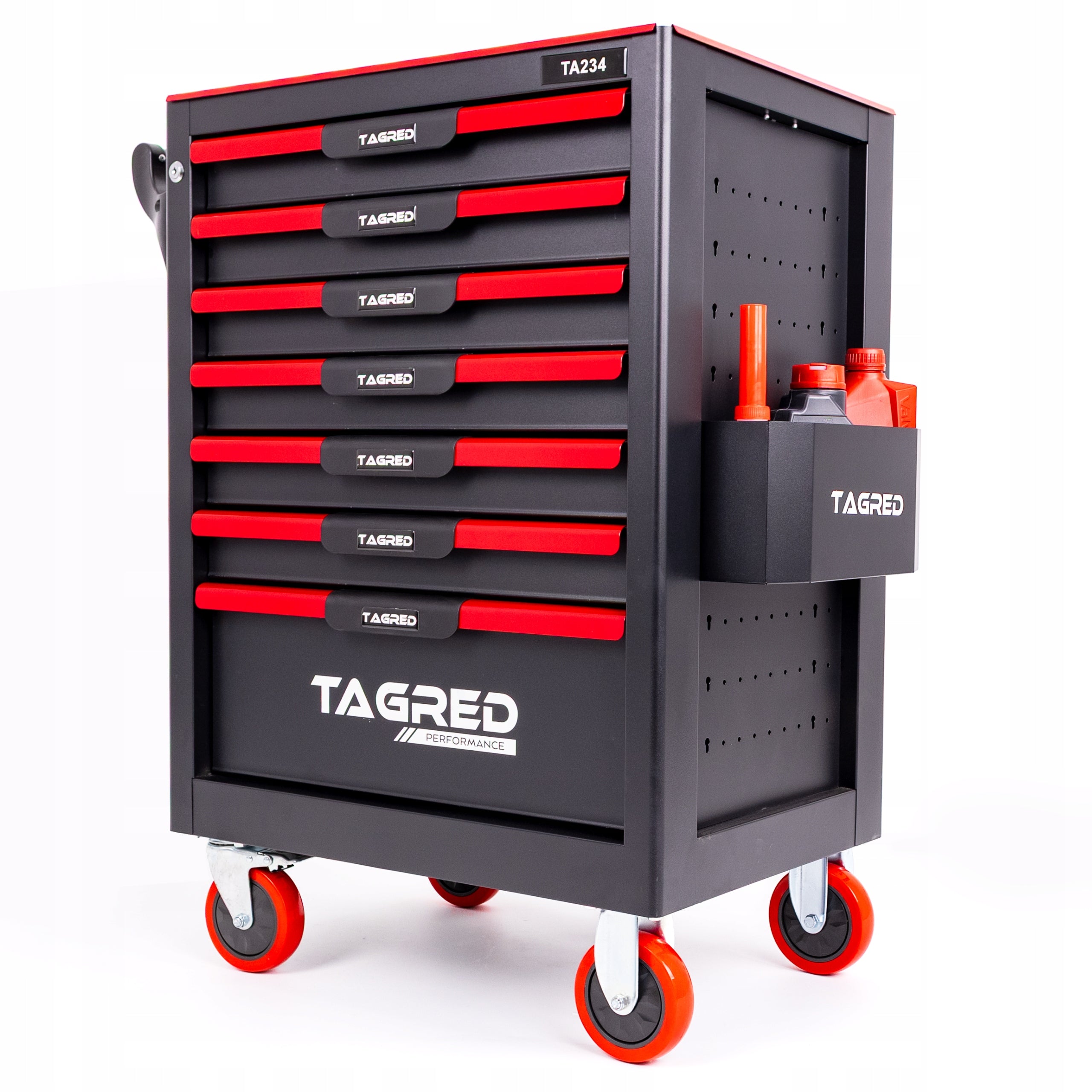 WORKSHOP CABINET SERVICE TROLLEY REINFORCED EMPTY + KEY Packaging status original