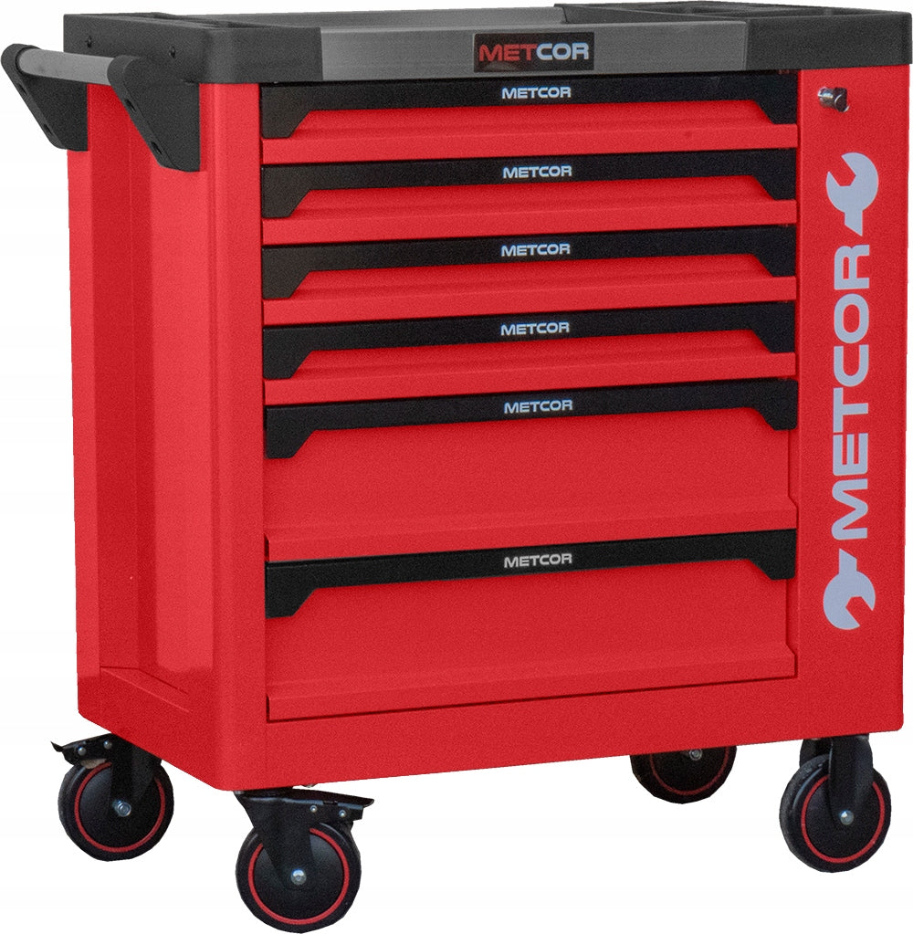 WORKSHOP CABINET TOOL TROLLEY METCOR WITH TOOLS CD3306EDGE TOOLS Packaging status original