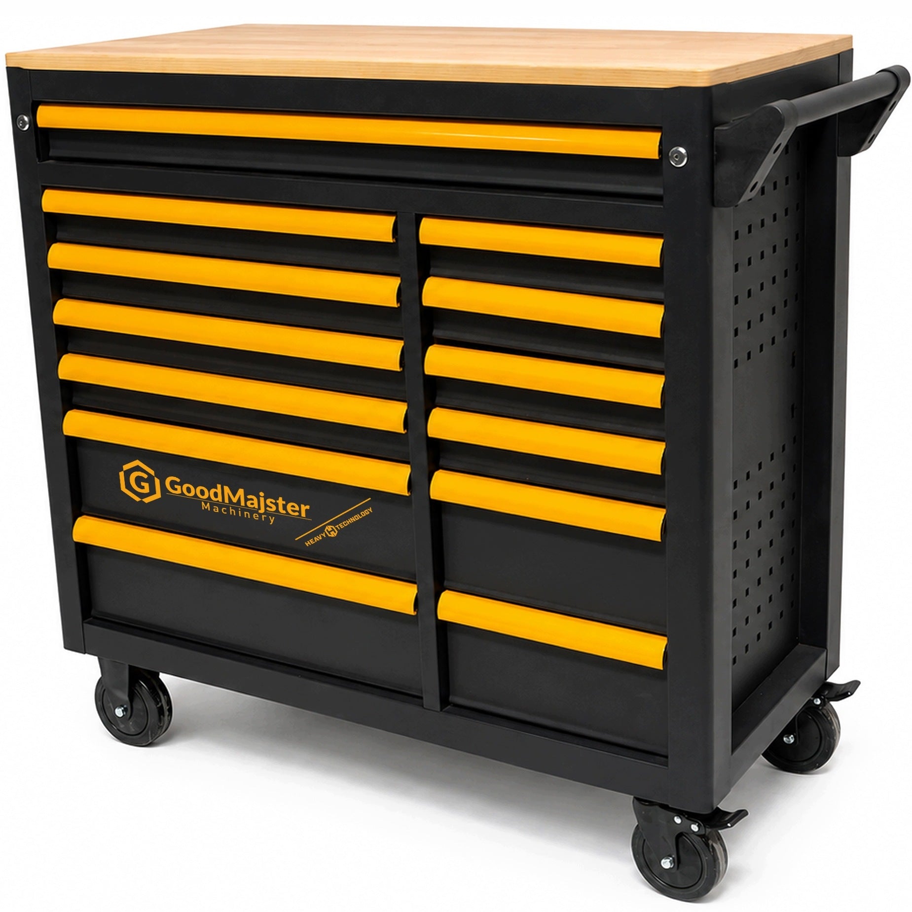 WORKSHOP CABINET Tool cabinet TROLLEY Workshop 13 drawers GMM-TB712R Packaging status original