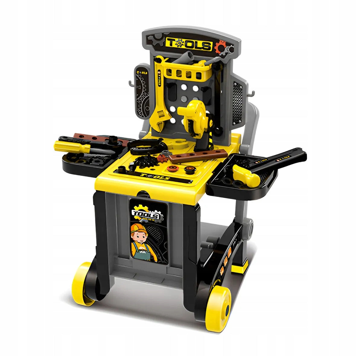 WORKSHOP FOR CHILDREN TO PLAY TOOL SET XXL DIY Manufacturer code PREZENT DLA 2 3 4 5 LATKA CHŁOPCA SYNA WNUKA