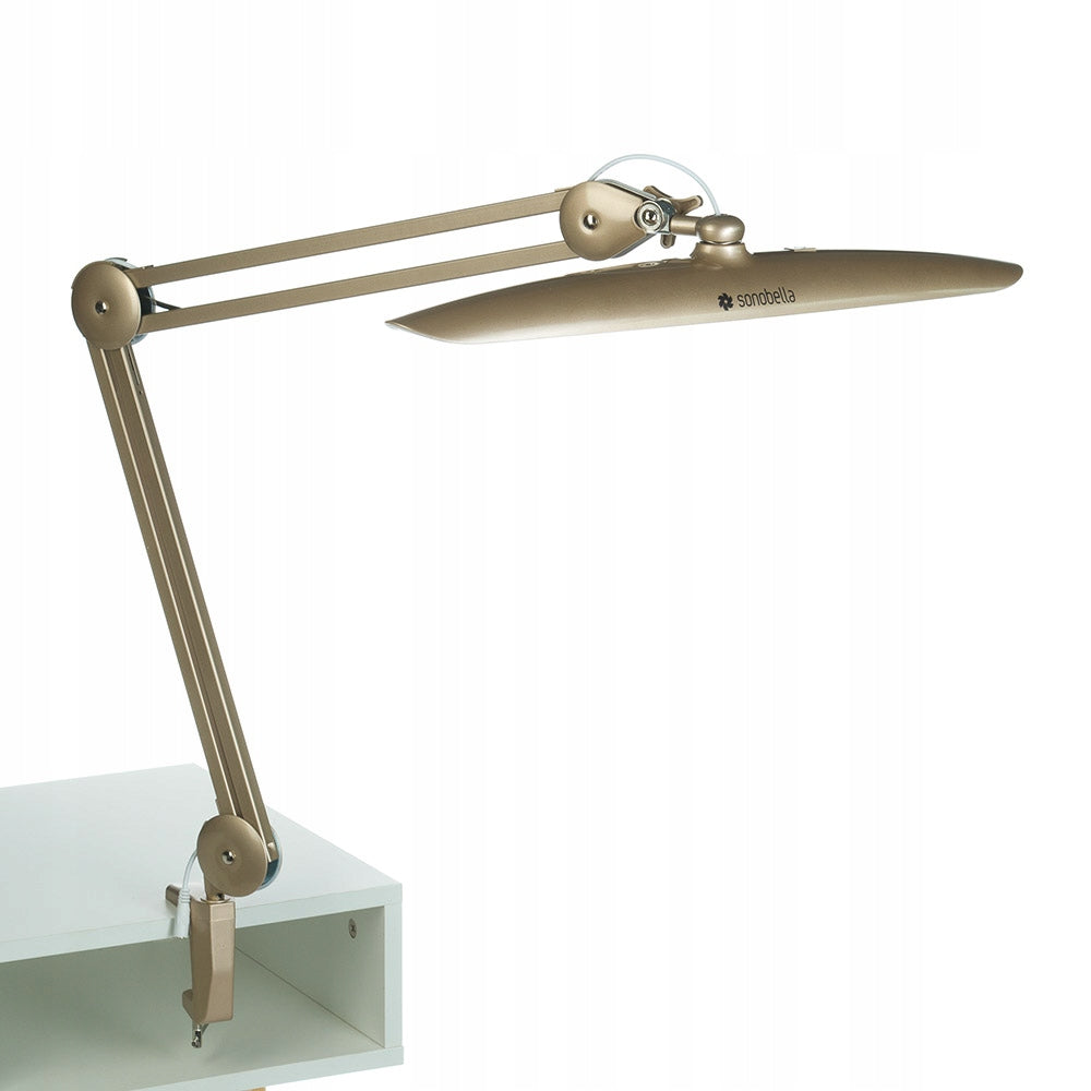 WORKSHOP LAMP SONOBELLA BSL-01 LED 24W CLIP GOLD