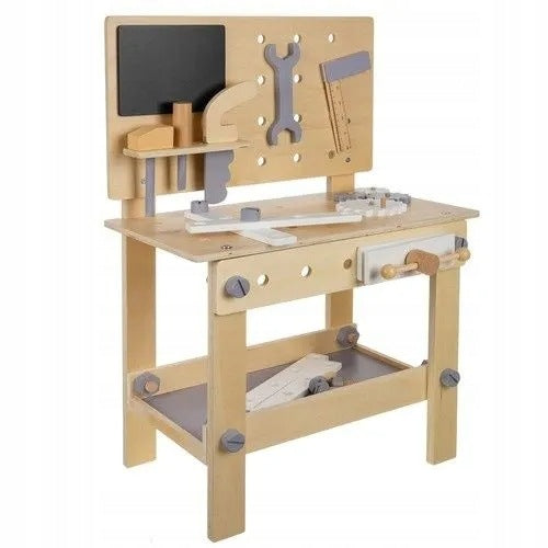 WORKSHOP OF A SMALL DIYER FOR CHILDREN WOODEN + TOOLS ACCESSORIES Brand no brand