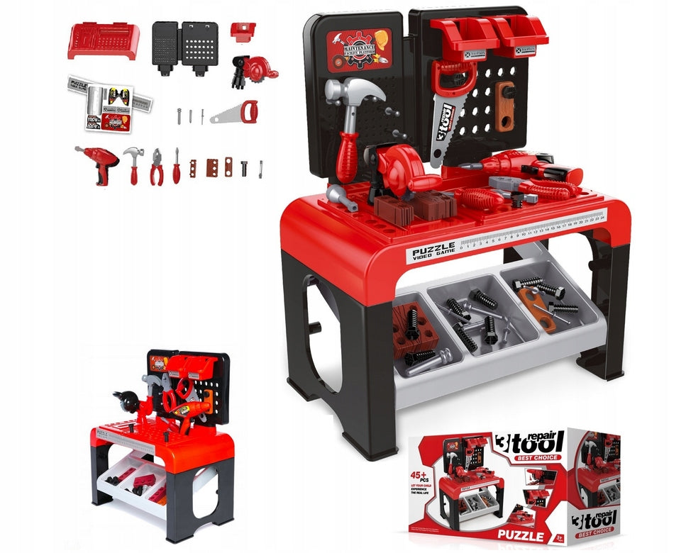 WORKSHOP SMALL DIY TOOL SET FOR CHILDREN 45 el EAN (GTIN) 5901924239215