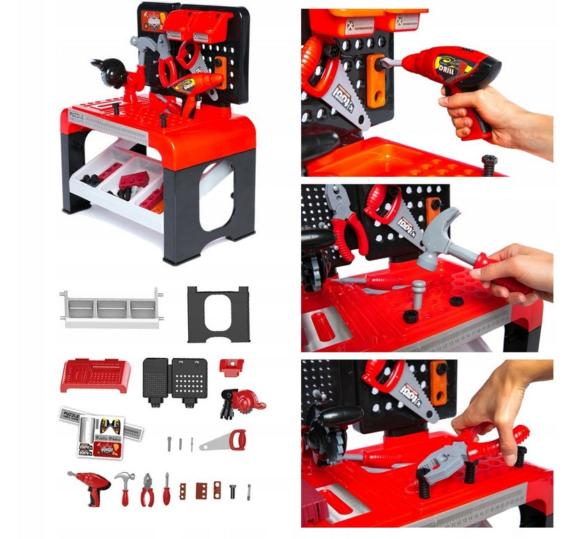 WORKSHOP SMALL DIY TOOL SET FOR CHILDREN 45 el Manufacturer code 111698