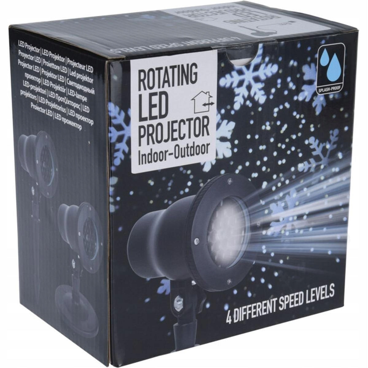 WORLD PROJECTOR PORTABLE LED PROJECTOR indoor/outdoor SNOWSTORM