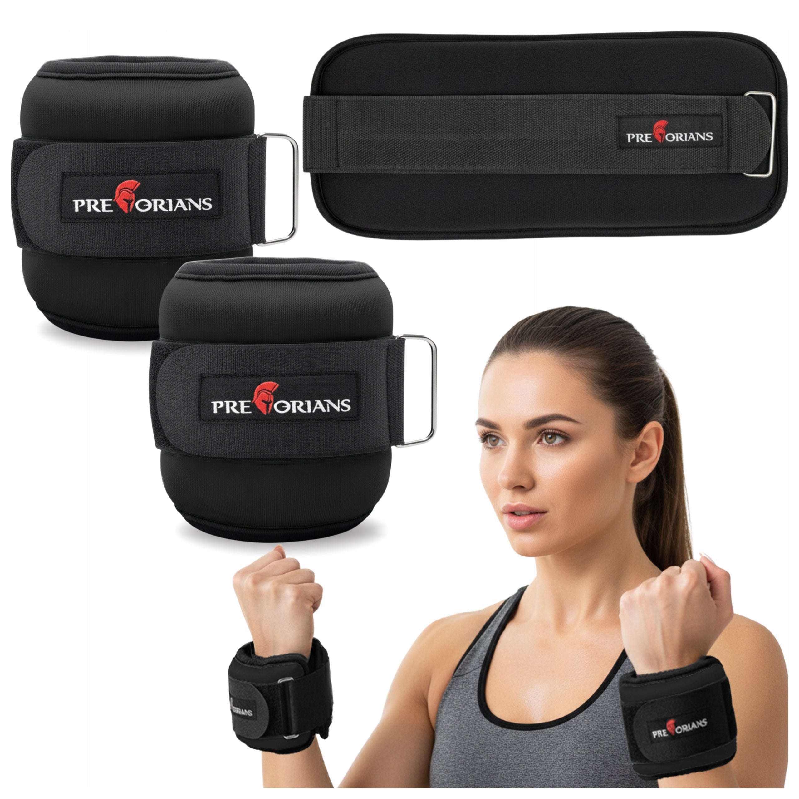 WRIST WEIGHTS ARMS ANKLES LEGS EXERCISE TRAINING WEIGHTS 2x2kg
