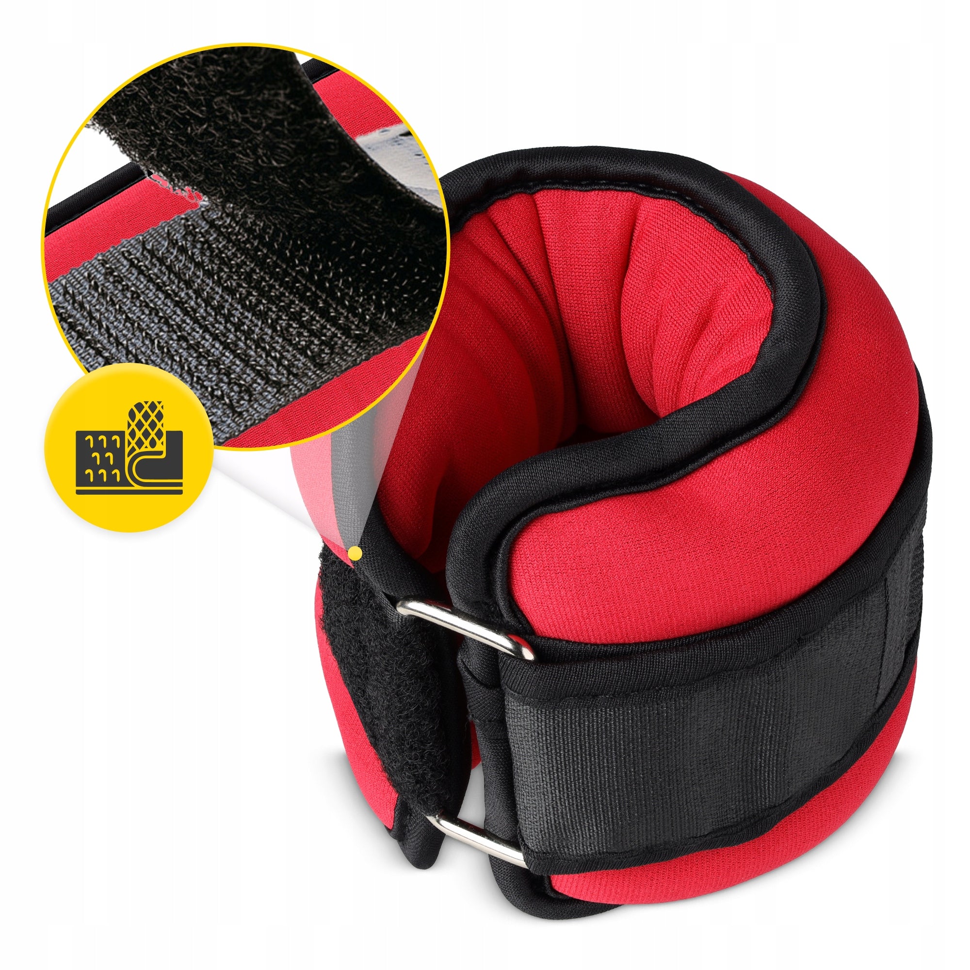 WRIST WEIGHTS ARMS WEIGHTS FOR STRENGTHENING EXERCISES 2x1kg Manufacturer code Obciążniki na kostki i nadgarstki