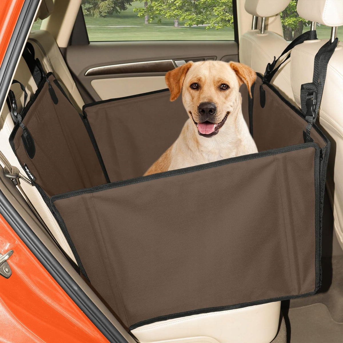 WUGLO ADJUSTABLE WATERPROOF DOG SEATS FOR CAR SIZE L