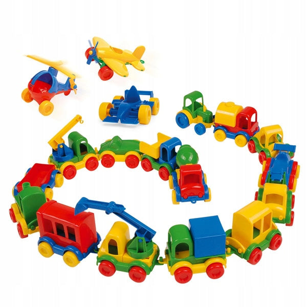 Wader Kid Cars - set of 18 models Wader 60000