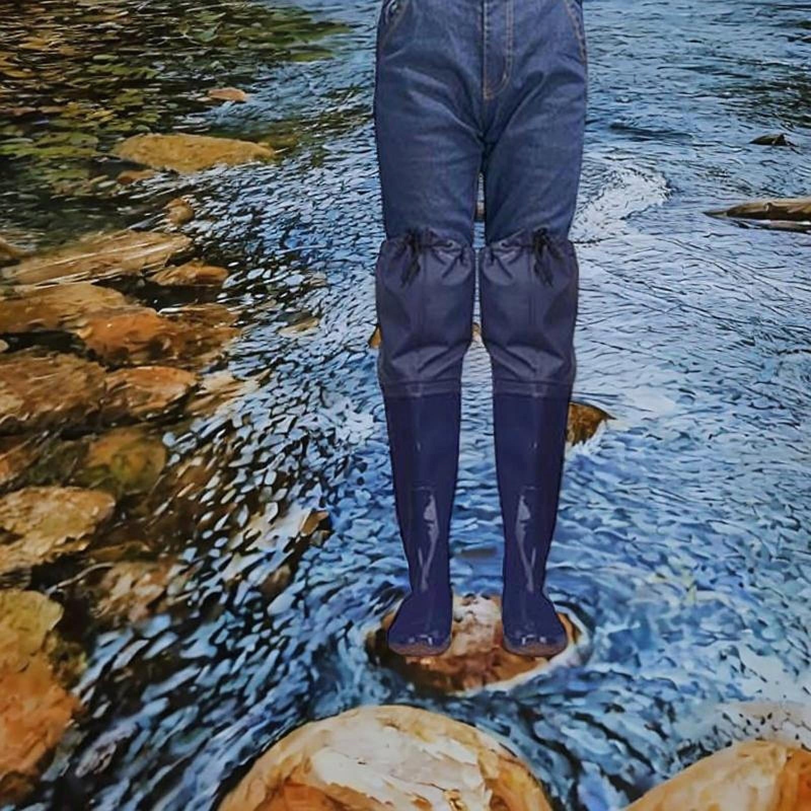 Waders PVC Underwater Bootfoot Waterproof River Boots Shoes 38 EUR Size