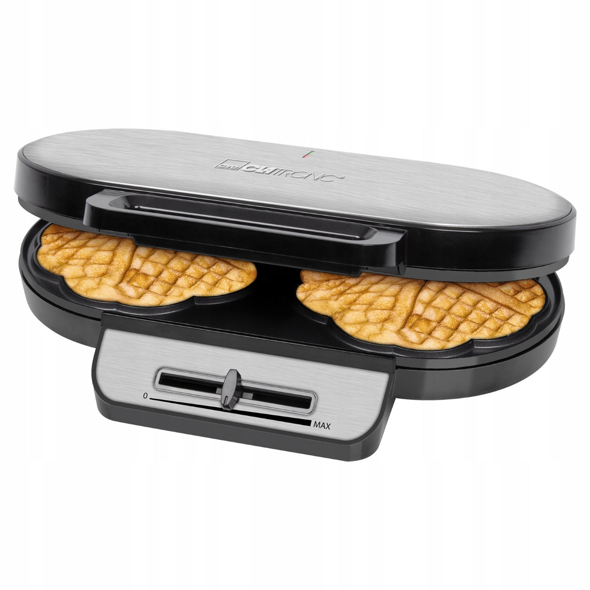 Waffle Iron Clatronic 263934 1200 W silver/grey