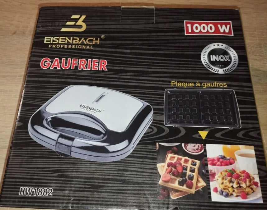 Waffle Iron Eisenbach HW-1882 - 1000w Manufacturer code 4578